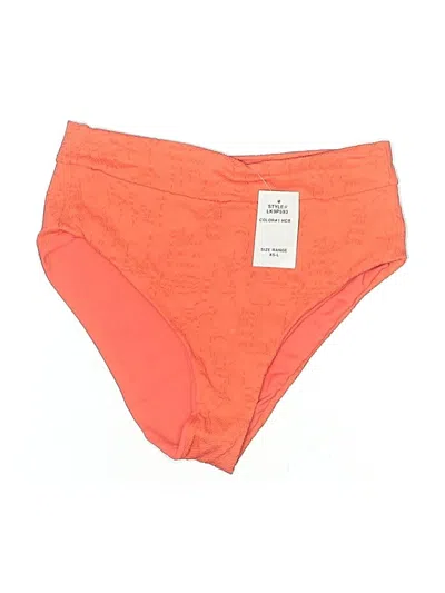 Pre-owned Lucky Brand Swimsuit Bottoms In Orange