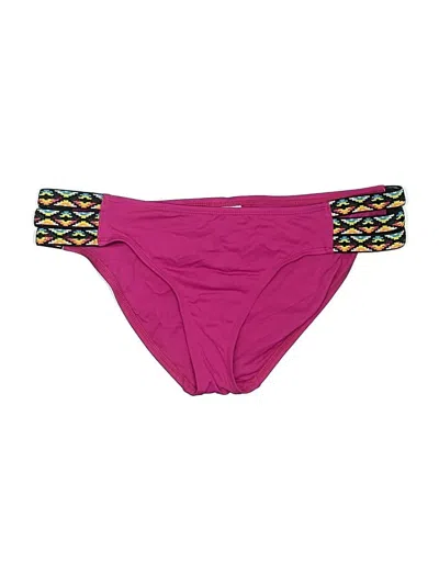 Pre-owned Lucky Brand Swimsuit Bottoms In Pink