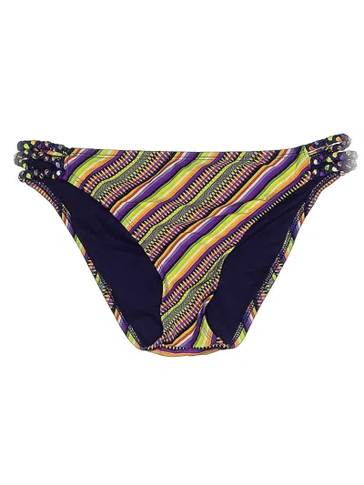 Pre-owned Lucky Brand Swimsuit Bottoms In Purple