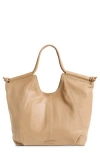 Lucky Brand Tala Leather Tote In Barley