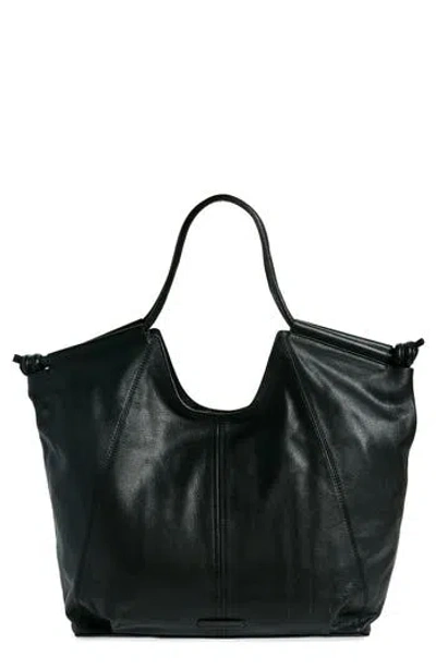 Lucky Brand Tala Leather Tote In Black
