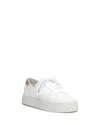 Lucky Brand Talena Sneaker In White Two Tone Knit