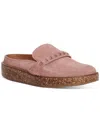 LUCKY BRAND TANIAE WOMENS SUEDE ROUND TOE LOAFERS