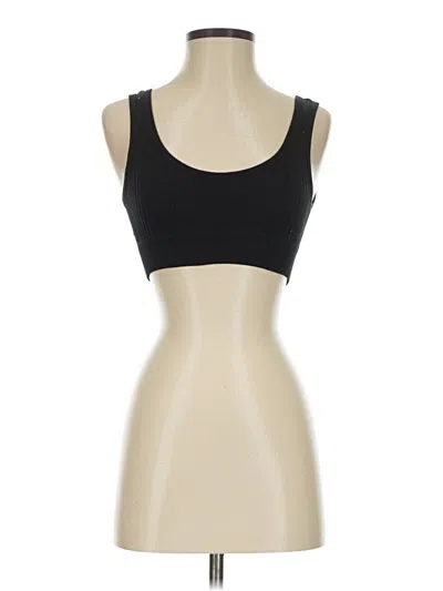 Pre-owned Lucky Brand Tank Top Black Strapless Neckline Tops