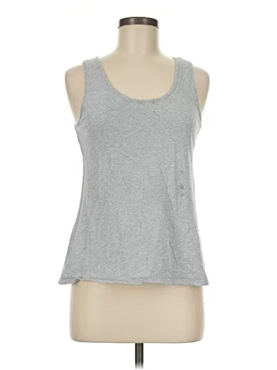 Pre-owned Lucky Brand Tank Top Gray Halter Neckline Tops