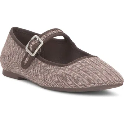 Lucky Brand Tannyr2 Mary Jane Flat In Brown