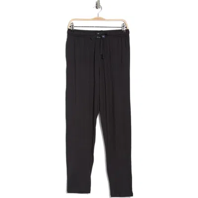 Lucky Brand Tapered Knit Pants In Black