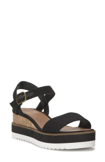 Lucky Brand Temaya Platform Sandal In Animal Print