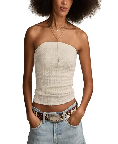 Lucky Brand Textured Tube Top