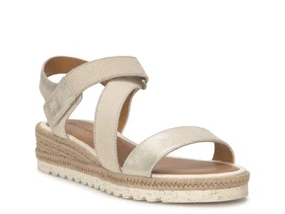 Lucky Brand Tressy Espadrille Wedge Sandal In Transparent