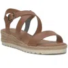 Lucky Brand Trianna Strappy Platform Sandal In Adobe Brown