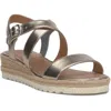 Lucky Brand Trianna Strappy Platform Sandal In Gray