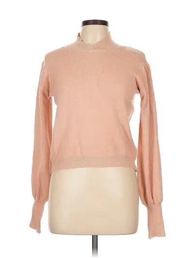 Pre-owned Lucky Brand Turtleneck Sweater In Brown