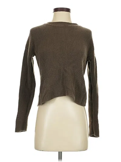 Pre-owned Lucky Brand Turtleneck Sweater In Brown