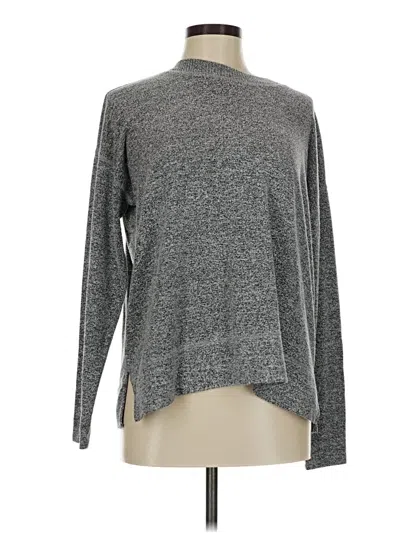 Pre-owned Lucky Brand Turtleneck Sweater In Gray