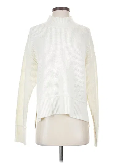 Pre-owned Lucky Brand Turtleneck Sweater In Ivory