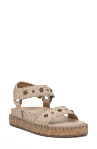 Lucky Brand Ullani Ankle Strap Platform Sandal In Murex Sumhaz