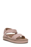 Lucky Brand Ullaniah Ankle Strap Platform Sandal In Blush