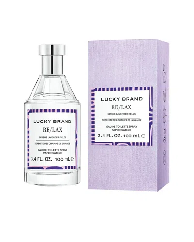Lucky Brand Unisex 3.4oz Re/lax Edt Spray