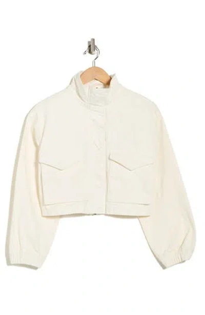 Lucky Brand Utility Jacket In White