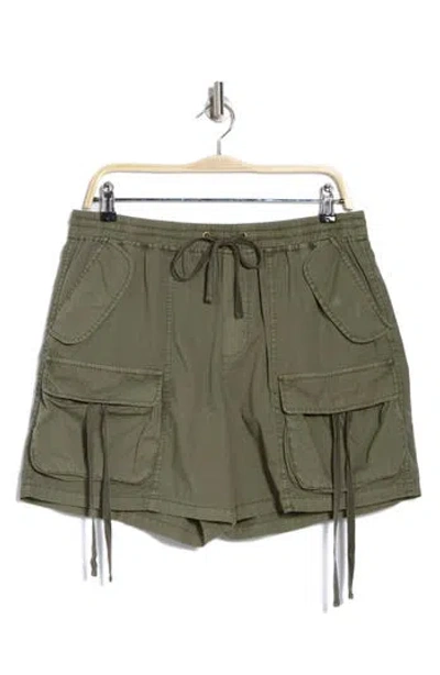 Lucky Brand Utility Shorts In Dusty Olive