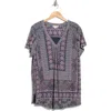 Lucky Brand V-neck Short Sleeve T-shirt