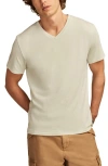 Lucky Brand Venice V-neck Burnout T-shirt In Surf Spray