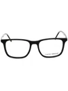 Lucky Brand Versatile Rectangular Eyeglasses In Black
