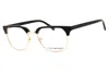 Lucky Brand Men's Black Rectangular Eyeglass Frames Vlbd133 In Multi
