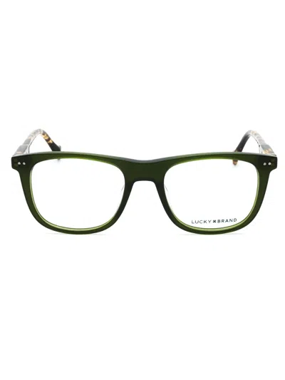 Lucky Brand Vlbd421 Eyeglasses In Olive Crystal / Clear Lens