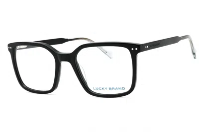 Lucky Brand Vlbd426 Rectangular Acetate Eyeglasses In Black