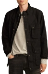 Lucky Brand Men's Waxed Touring Jacket In Jet Black