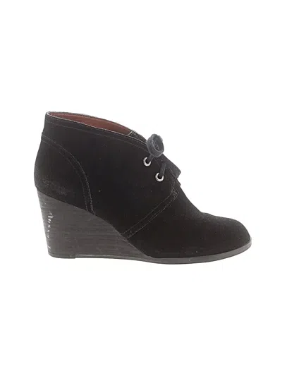 Pre-owned Lucky Brand Wedges In Black