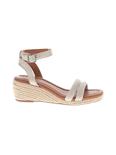 Pre-owned Lucky Brand Wedges In Gray