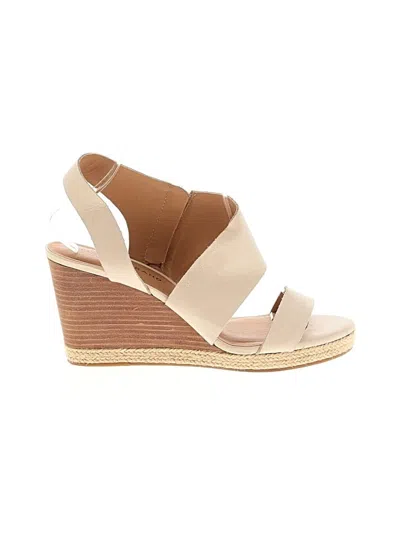 Pre-owned Lucky Brand Wedges In Ivory