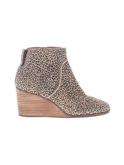 Pre-owned Lucky Brand Wedges In Tan