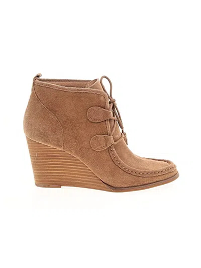 Pre-owned Lucky Brand Wedges In Tan