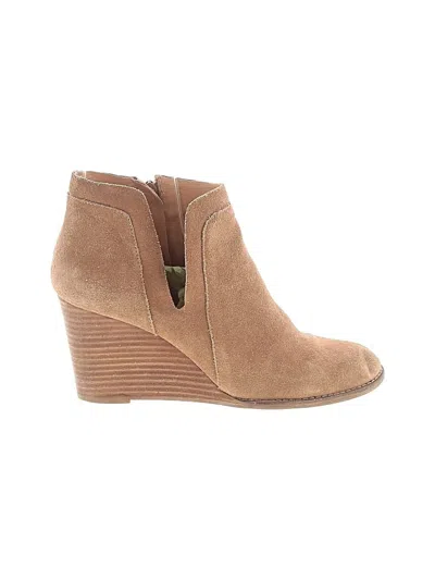 Pre-owned Lucky Brand Wedges In Tan