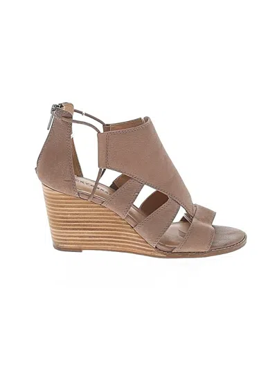 Pre-owned Lucky Brand Wedges In Tan
