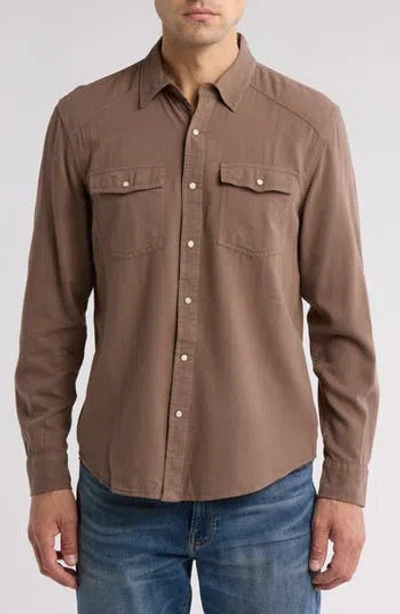 Lucky Brand Western Button-up Shirt In Falcon