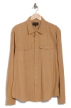 Lucky Brand Western Button-up Shirt In Tannin