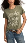 Lucky Brand Western Rope Frame Cotton Graphic T-shirt In Green