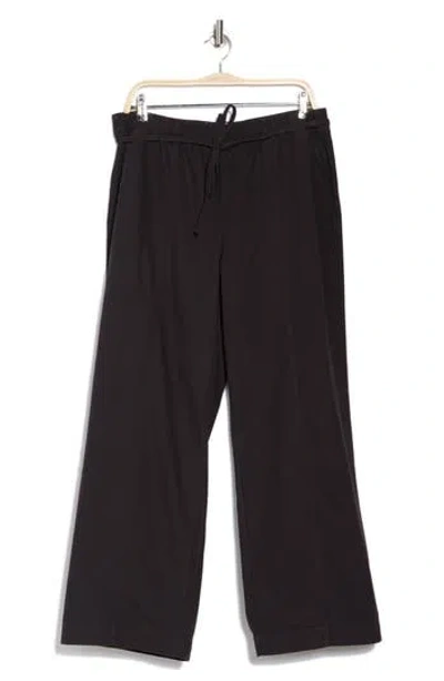 Lucky Brand Wide Leg Utility Pants In Meteorite