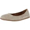 Lucky Brand Wimmie Womens Leather Slip-on Ballet Flats In Multi