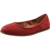 LUCKY BRAND WIMMIE WOMENS LEATHER SLIP-ON BALLET FLATS