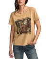 Lucky Brand Alive With Energy Graphic T-shirt In Nude