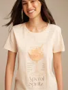 Lucky Brand Aperol Spritz Cotton Graphic T-shirt In Orange