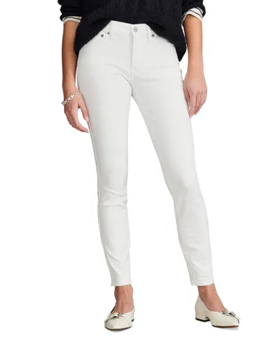 Lucky Brand Women's Ava Mid-rise Skinny Jeans In Bright White