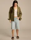 Lucky Brand Women's Baggy Short In Blue