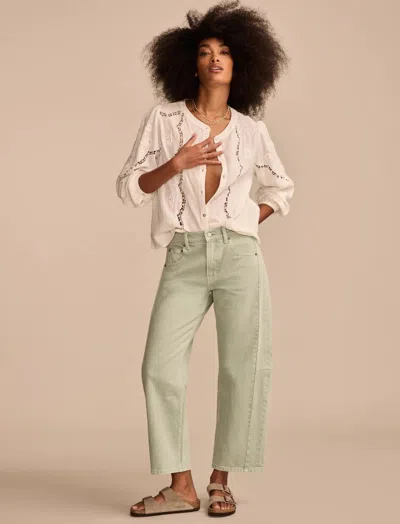 Lucky Brand Women's Barrel Leg In Green